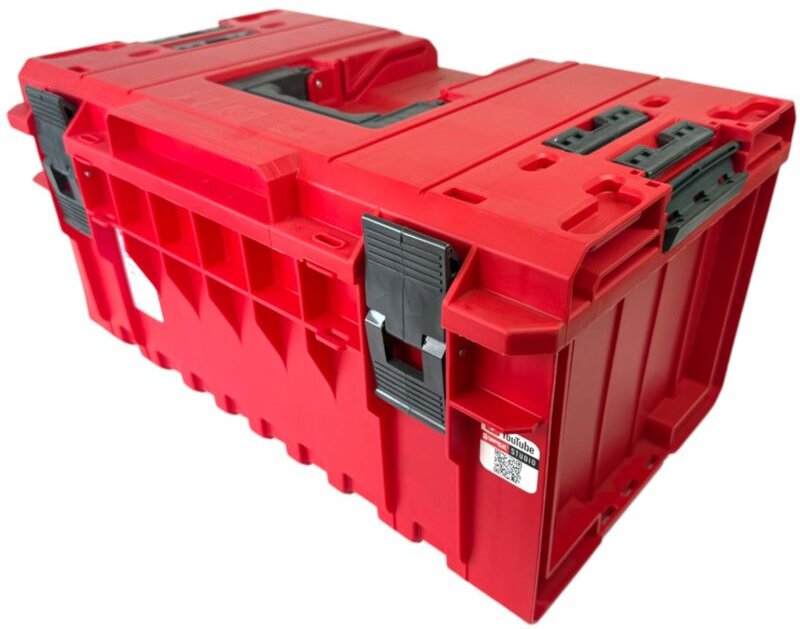 One 350 Vario red ultra hd Custom Werkzeugkoffer modularer Organizer 585 x 385 x 320 mm 38 l stapelbar IP66 - alte Versi...