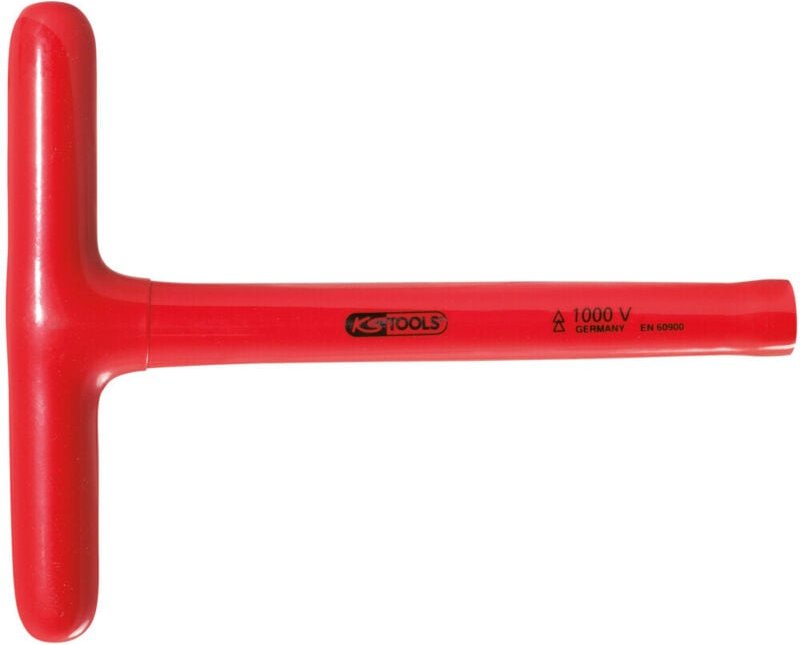 Thumbnail - Ks Tools T-Griff-Steckschlüssel mit Schutzisolierung, 4mm - 117.2422