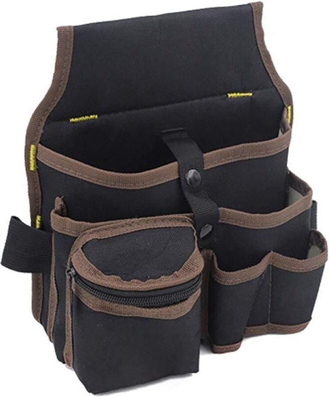 1 Gürteltasche für Elektriker, Schreiner, Klempner, Techniker und Maler mit 7 Taschen. - Lntyq