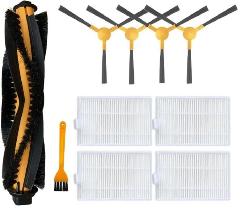 Hauptseitenbürste Hepa-Filter Mopp Lappentuch für Staubsauger