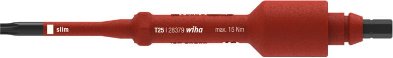Wiha Wechselklinge electric TORX® für Drehmoment-Schraubendreher mit Quergriff electric T25 (38933)