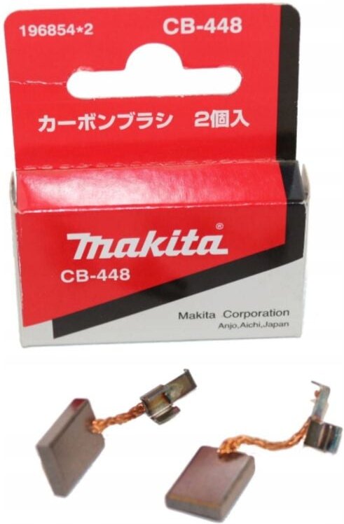 Kohlebürsten CB448Z - Ersatzkohlebürsten 15,8x17,9x6,9mm Ersatzteile - 1 Paar - Makita