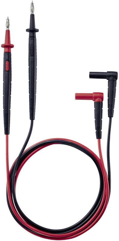 Testo - 0590 0011 Sicherheits-Messleitungs-Set Stecker 4 mm Prüfspitze, Lamellenstecker 4 mm 1.22 m Sc