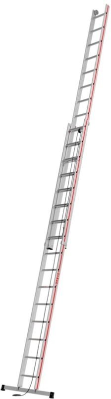 Hymer Seilzugleiter zweiteilig 2x16 Sprossen AH 8,55m