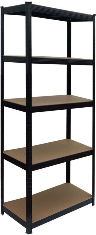 Robustes Stahlregal, 5 verstellbare Ablagen