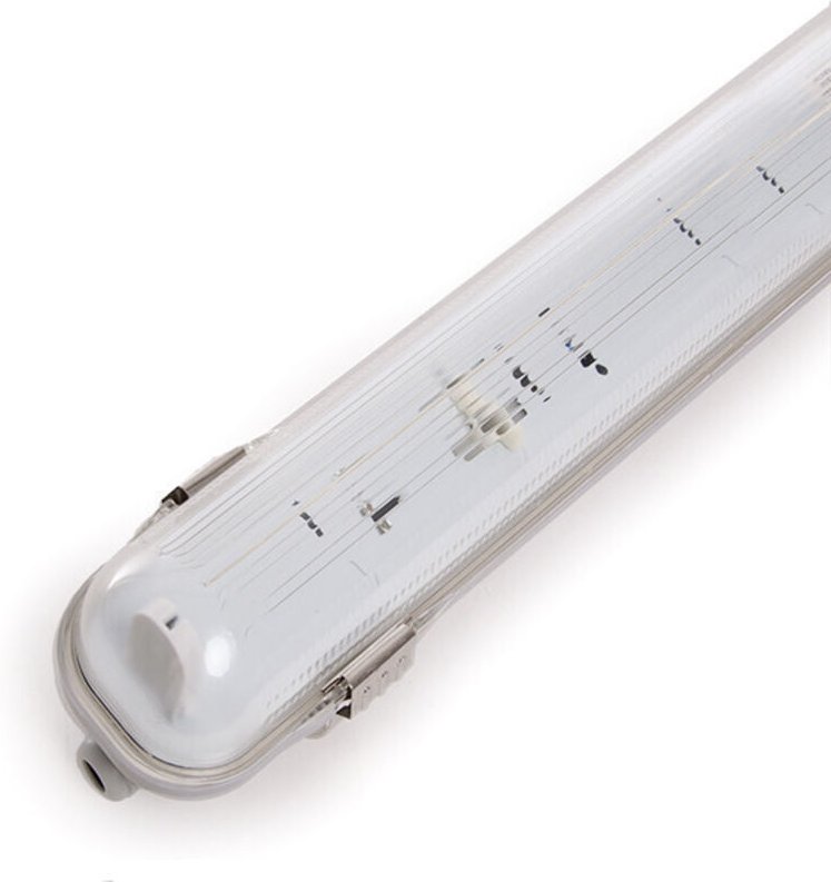 Greenice - Perfíl de Aluminio con Tira para Estanterías Cristal 6/8mm Largo 1190mm