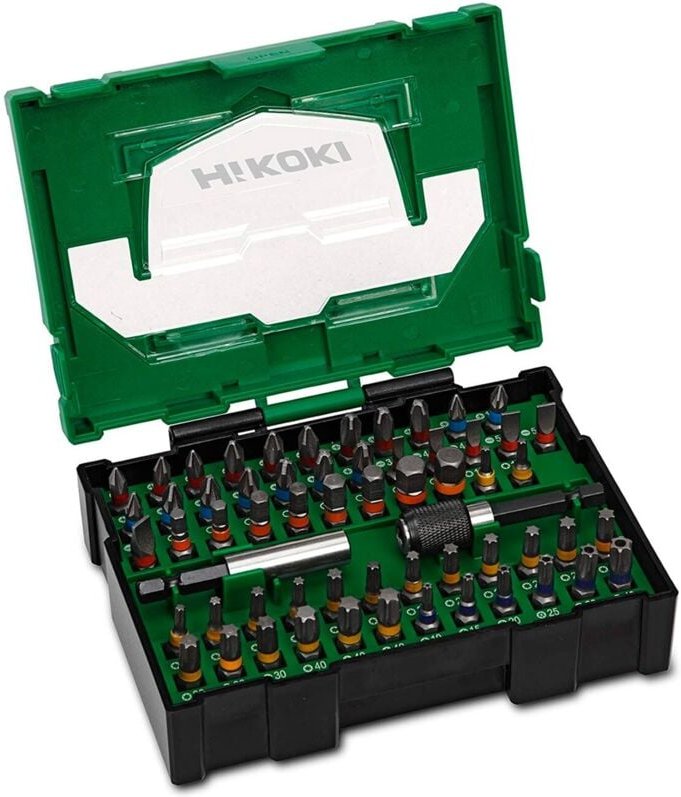 40030024 Bit-Box T-Profil, Schlitz, Kreuzschlitz Phillips, Kreuzschlitz Pozidriv, Sechskant - Hikoki