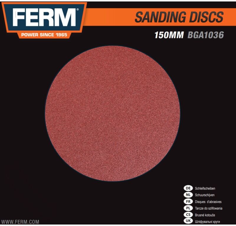 Schleifscheiben K60 10 St. 150mm für BGM1003