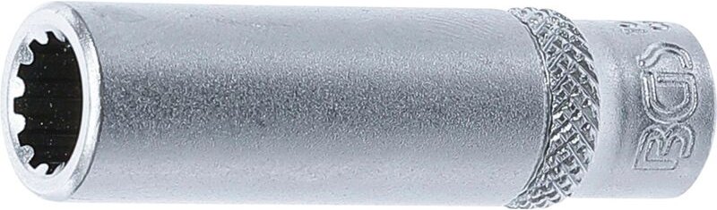 Thumbnail - Bgs Technic - Steckschlüssel-Einsatz Gear Lock, tief Antrieb Innenvierkant 6,3 mm (1/4') sw 8 mm