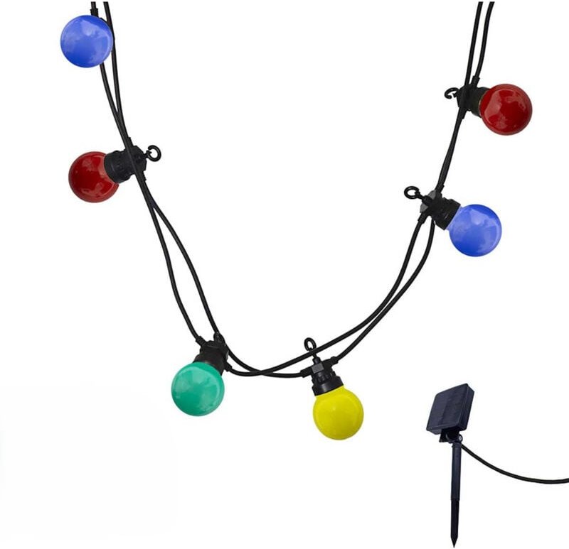 Solar Lichterkette Mit 10 Glühbirnen party 5.7 m