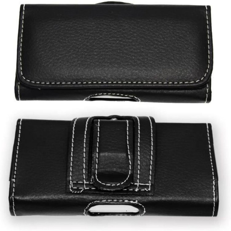 Gürteltasche - PH26 - Cubot X16 - Genarbtes Leder - Magnetverschluss - Leichtes Design