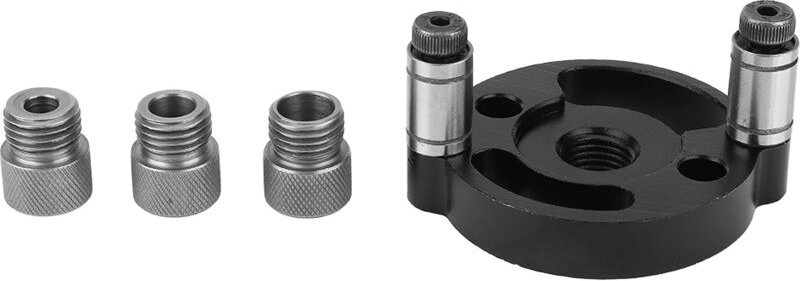 Universeller Positionierer aus eloxierter Aluminiumlegierung für die Holzbearbeitung, Bohrlochpositionierer, Heimwerkerb...