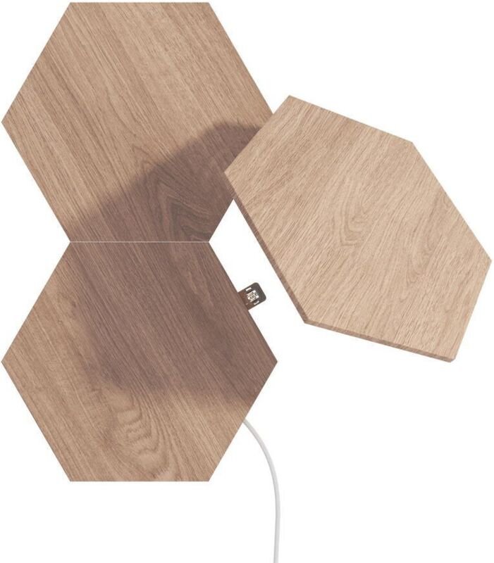 Nanoleaf Elements Wood Look Hexagons Expansion Pack - 3PK