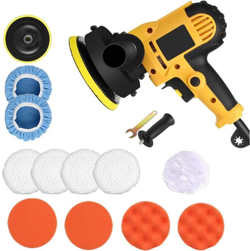 Autopolierer, 700 w elektrischer Polierer für Metalle und Möbel, multifunktionaler Polierer, Verglasungsdichtung, Autopo...