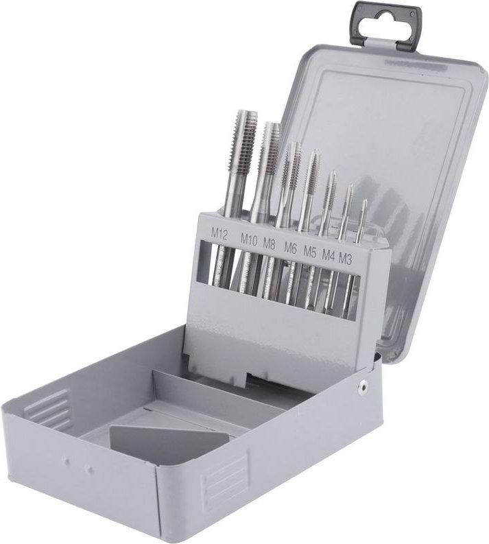 GSR - Gewindeschneidsortiment 7tlg. MGB-Satz Form b hss M3-M12