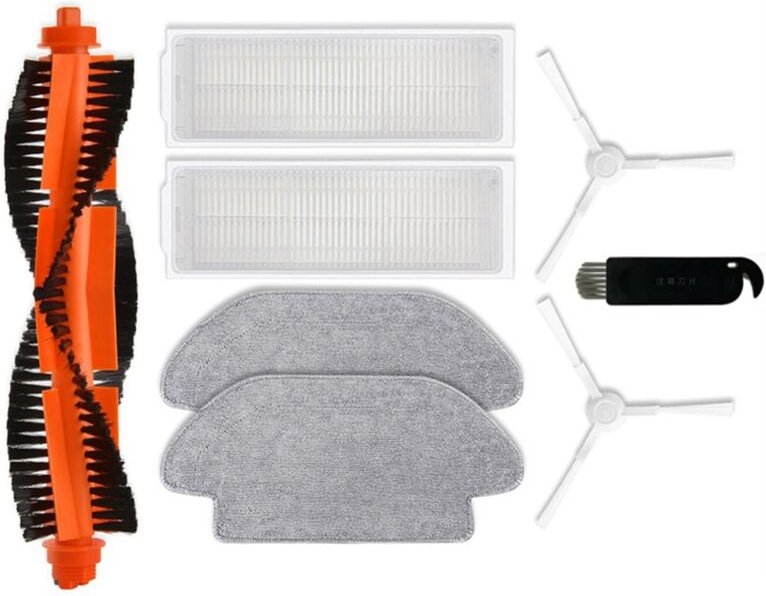 Hauptseitenbürste Hepa-Filter Mopptuch Ersatz Ersatzteile