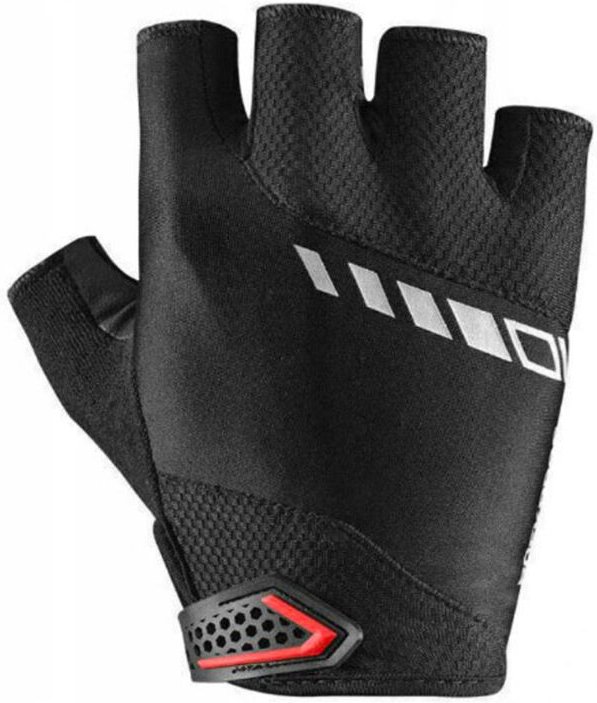 Fahrradhandschuhe mit Geleinlagen, Größe M, schwarz