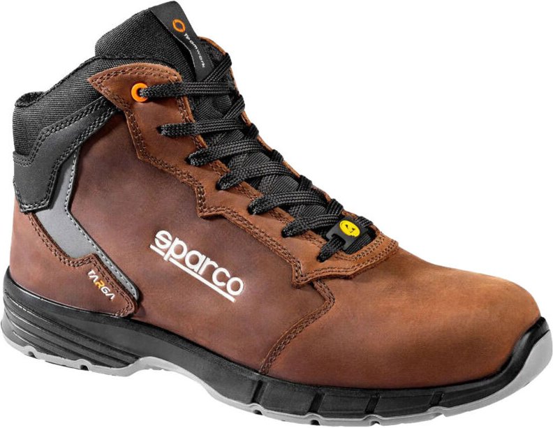 Sparco Vic ESD S3S SR FO Sicherheitsschuhe - 45 EU - Braun