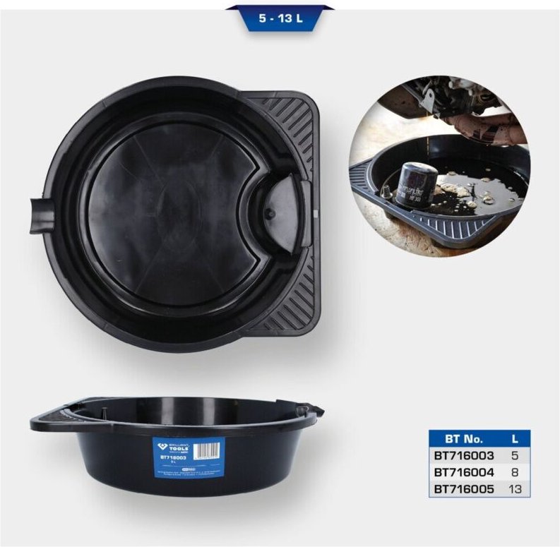 Brilliant Tools - l-Auffangwanne / Mehrzweckwanne 8 Liter - BT716004