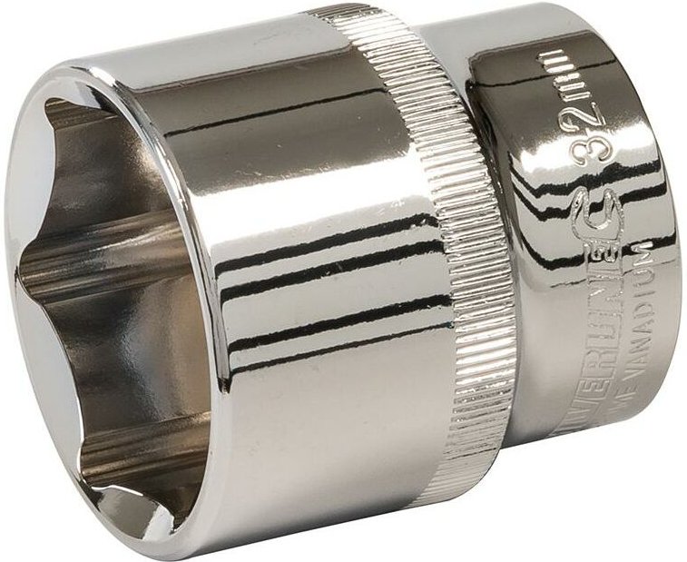 Sechskant-Steckschlüsseleinsatz, metrisch, 1/2-Zoll-Antrieb 32 mm