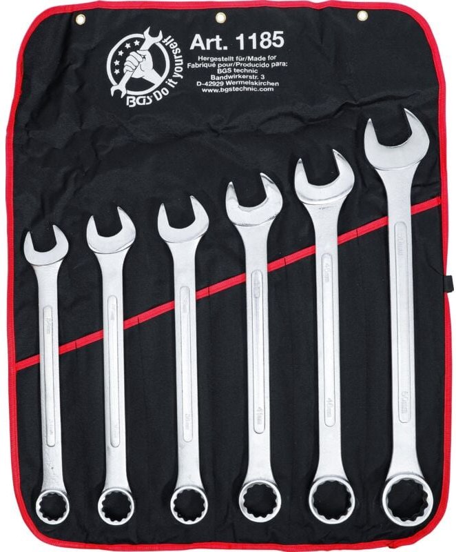 Bgs Do It Yourself - Maul-Ringschlüssel-Satz xxl sw 34 - 50 mm 6-tlg.