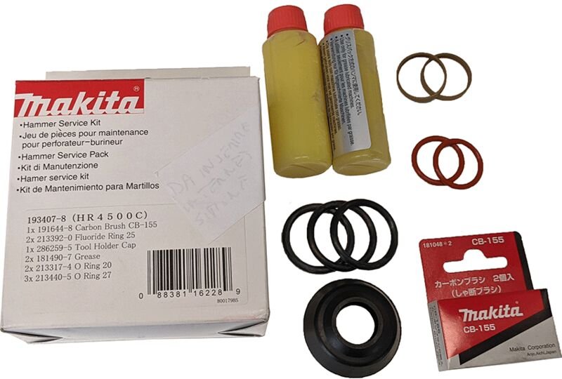 Makita Abbruchhammer Wartungsset Hr4500c Cod. 193407-8