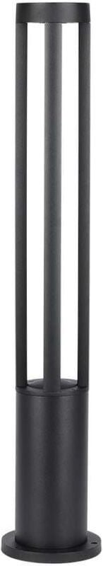 V-tac - led Gartenlampe Bodenleuchte 10W cob led Schwarz Farbe h:80cm Kaltweiß IP65