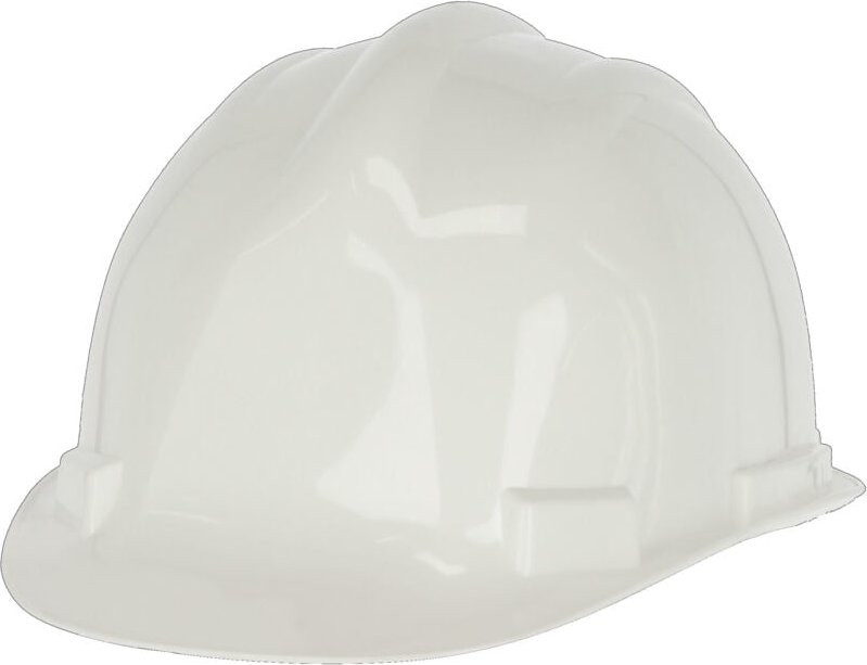 Schutzhelm mit Schweißband – Weiß (Kopfumfang 53 cm - 61 cm) 34502 - Kerbl