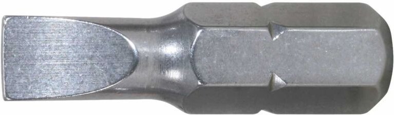 Ks Tools 1/4' edelstahl Bit Schlitz, 25mm, 5,5mm, 5er Pack 5 Stk