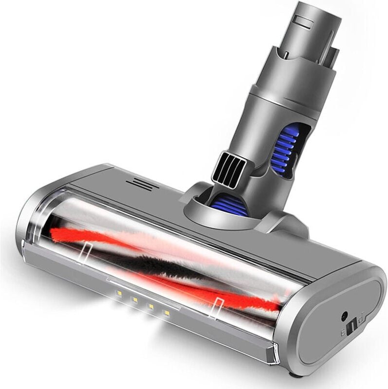 Thumbnail - Turbo-elektrische motorisierte Schleuderbürste, kompatibel mit Dyson V6 DC58 DC59 DC61 DC62, Schnellspanner mit Borstenr...