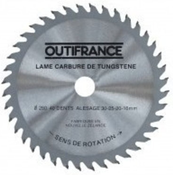 Stichsägeblatt D230x30mm 40 Zähne - Outifrance