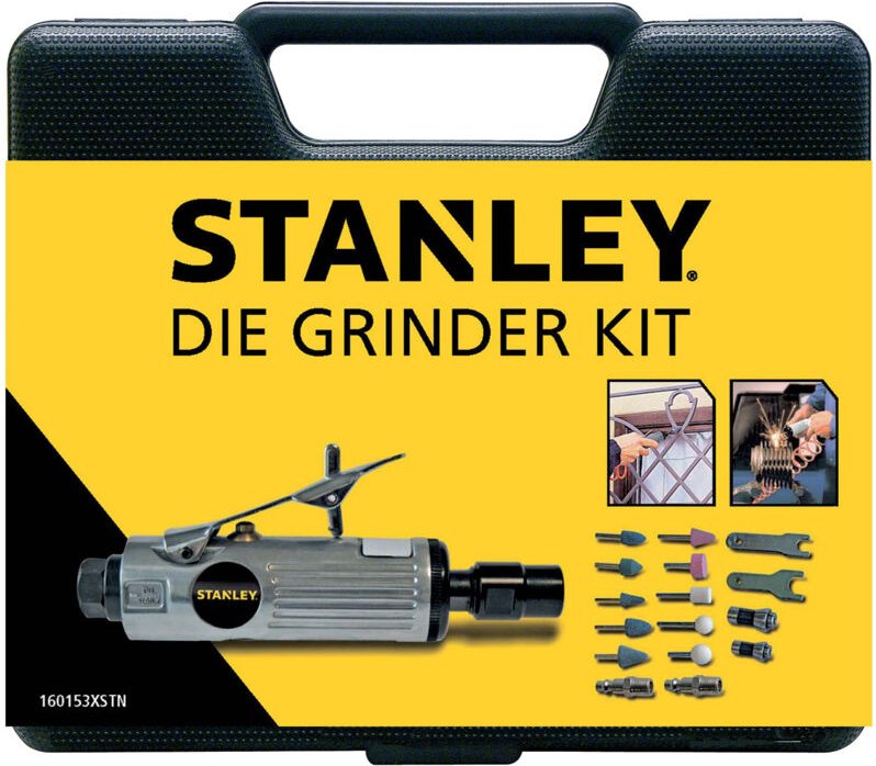 Thumbnail - Stanley Druckluft Stabschleifer-Set im Koffer