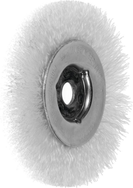 Lessmann ® - Lessmann Rundbürste Nylonborsten 0,50 mm, Bürsten-⌀xBesatzbreite: 100X12 mm