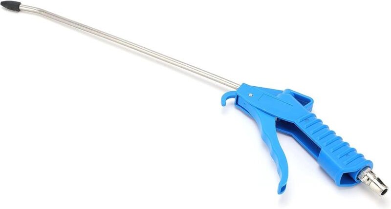 Sollbry - Leistungsstarke industrielle Luftpistole mit ausziehbarer langer Luftstromdüse aus Edelstahl, Zubehör für pneu...