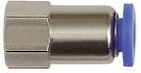 Gerade Steckverschraubung »Blaue Serie« mini, M3 i., Schlauch-Ø 3 - Riegler