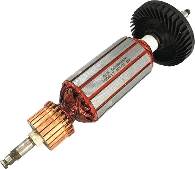 Trade-shop - Ersatz Anker Rotor für Makita Winkelschleifer der 9565 Serie (c, cv, pvc, pc, cr, crv, cvr, pcv - ersetzt 5...