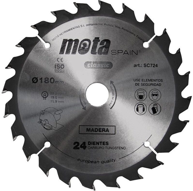 E3/39551 Sierra Circ Widia 115Mm 40 Dientes Clp18 Sc140-P