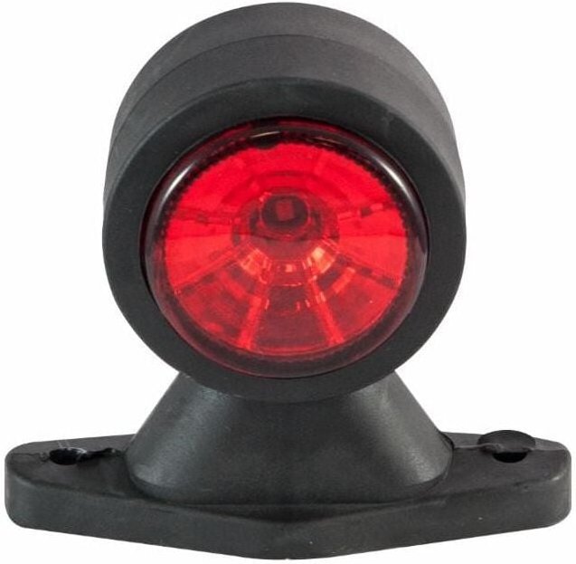 Zweifarbige LED-Seitenmarkierungsleuchte 12-24 v 118 x 88 mm