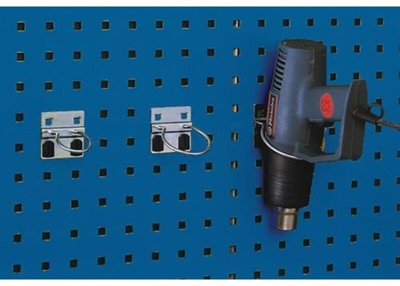 5 Stück Rundhalter mit breiter Grundplatte - 60mm