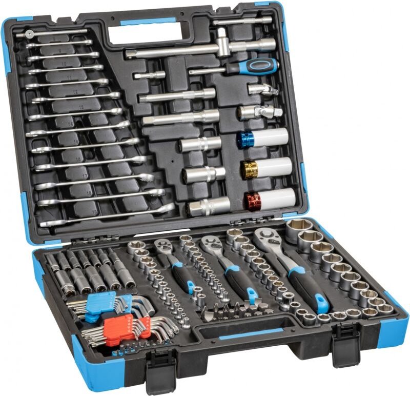 Güde - Werkzeugkoffer Werkzeugsatz GWZK157 157tlg. Set Steckschlüssel Satz Koffer