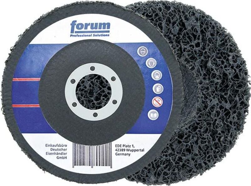 1 Stück Grobreinigungsscheibe gerade extragrob Forum 125 mm