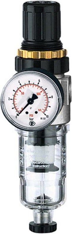 Riegler Filterregler »Standard-mini«, mit PC-Behälter inkl. Mano., G 1/8