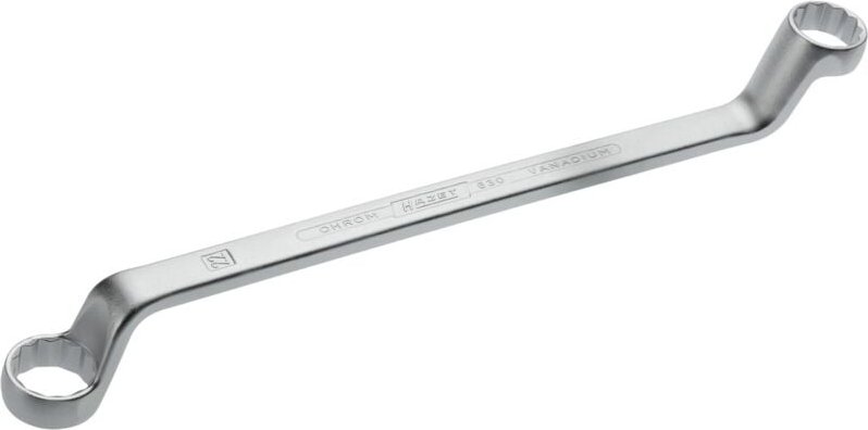 Doppel-Ringschlüssel, Außen-Doppel-Sechskant Profil, 20 x 22 mm - Hazet