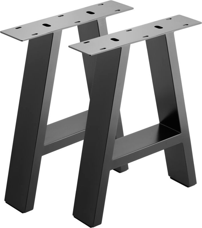 SOTECH A-FRAME Bankgestell 400 x 320 mm schwarz, 2 Stück