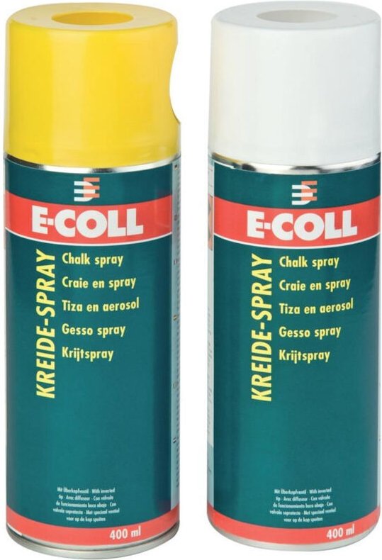 Kreidespray 400ml weiß - E-coll