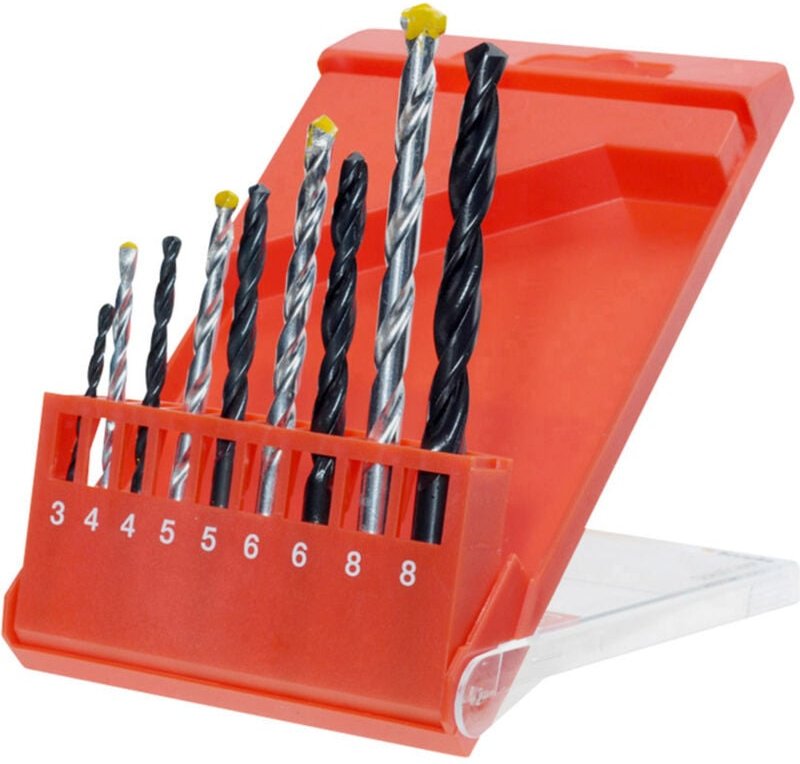 420200 9teilig Metall-Spiralbohrer-Set - KWB