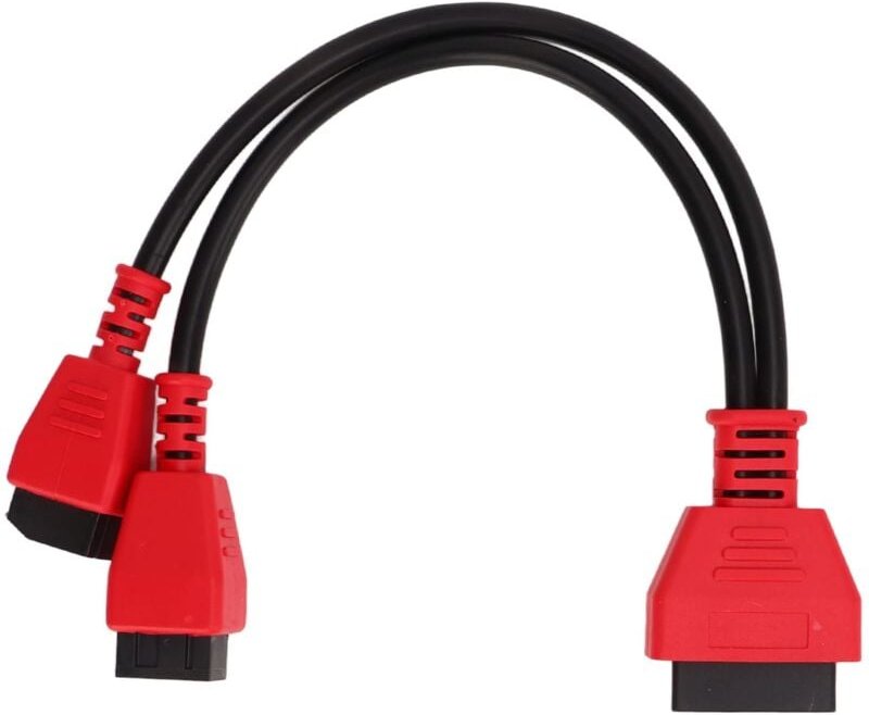 Thumbnail - Zoternen - kimiss OBD2-Kabeladapter, 12+8-poliger Diagnoseanschlusskabeladapter MSCHRY128 Diagnosetool für