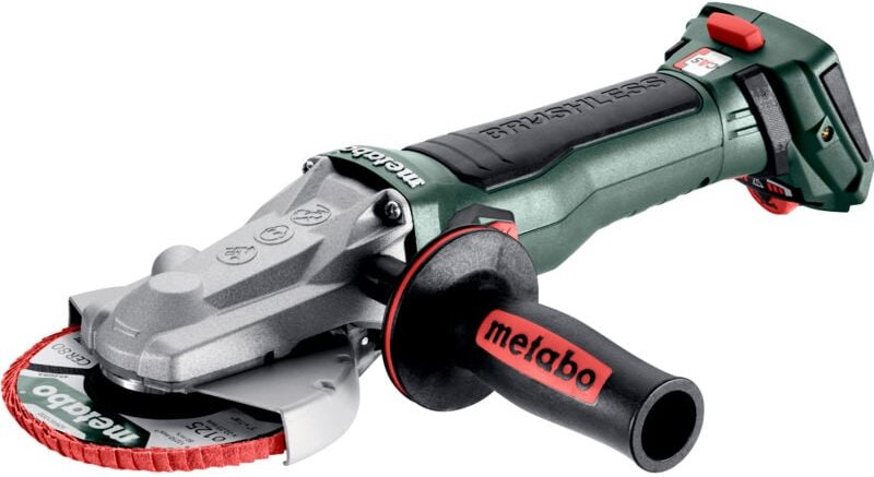 Metabo - Akku-Flachkopf-Winkelschleifer wvbf 18 lt bl 11-125 Quick ohne Akku, ohne Ladegerät x - 601307840