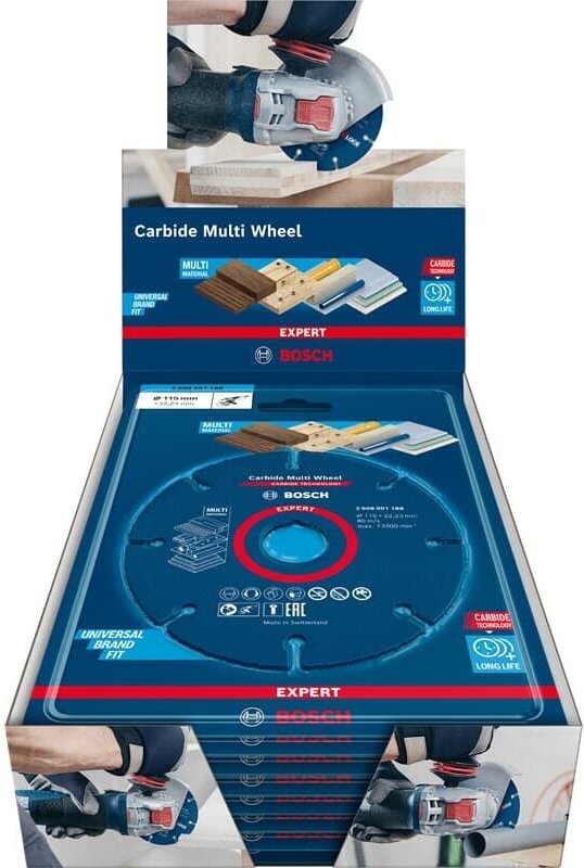 Bosch - Professional 10x Expert Carbide Multi Wheel Trennscheiben ø 115 mm