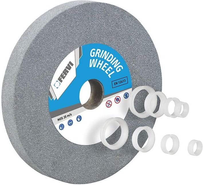 Schleifscheibe aus grauem Korund Fervi mg04/60
